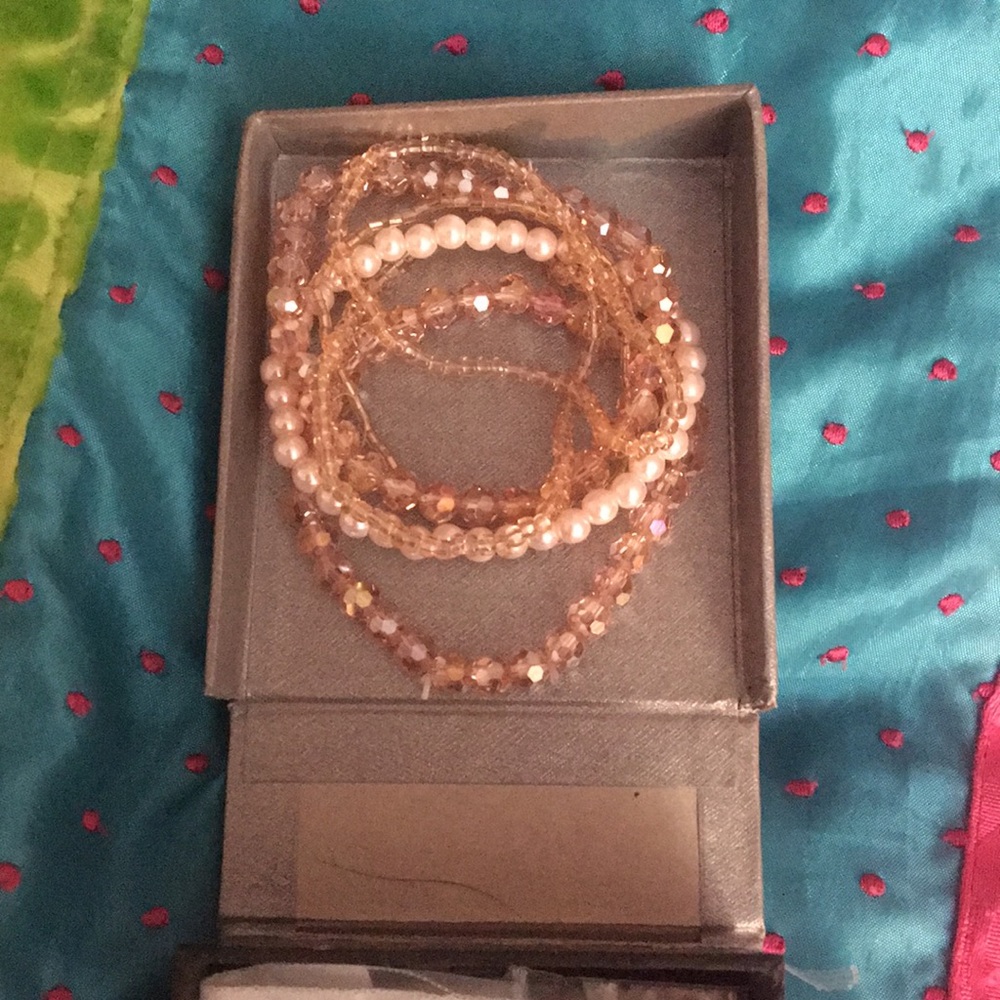 Pink braclets